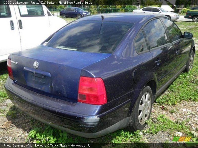 Fjord Blue Pearl / Beige 1999 Volkswagen Passat GLS Sedan
