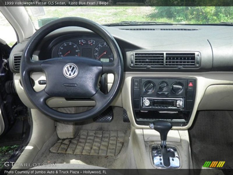 Fjord Blue Pearl / Beige 1999 Volkswagen Passat GLS Sedan