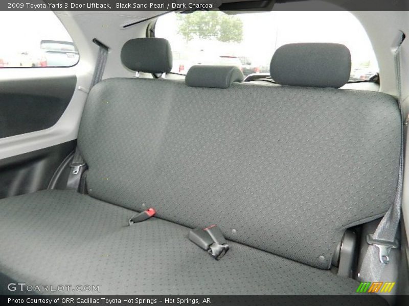 Black Sand Pearl / Dark Charcoal 2009 Toyota Yaris 3 Door Liftback