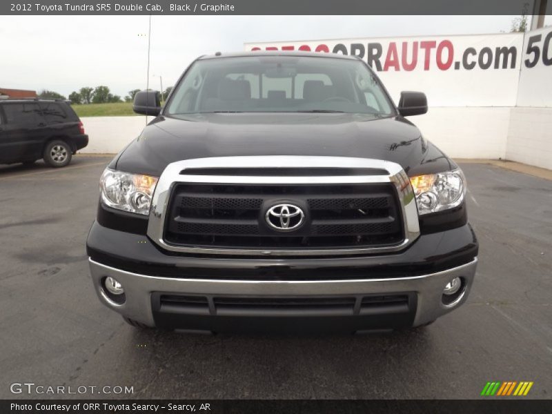 Black / Graphite 2012 Toyota Tundra SR5 Double Cab