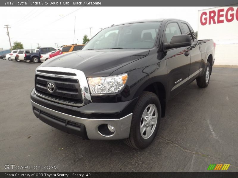 Black / Graphite 2012 Toyota Tundra SR5 Double Cab