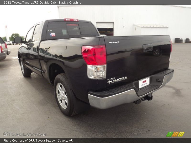Black / Graphite 2012 Toyota Tundra SR5 Double Cab