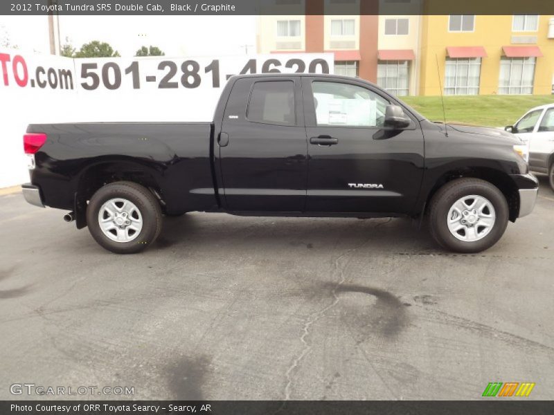 Black / Graphite 2012 Toyota Tundra SR5 Double Cab