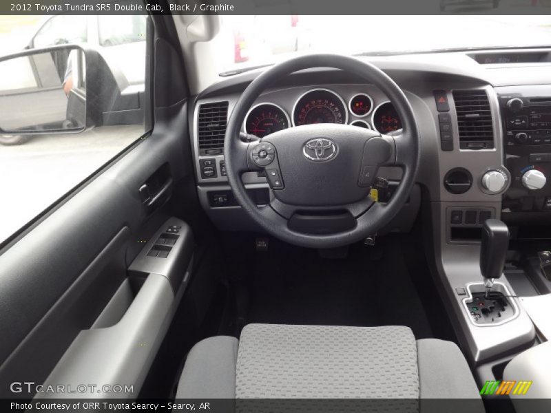 Black / Graphite 2012 Toyota Tundra SR5 Double Cab