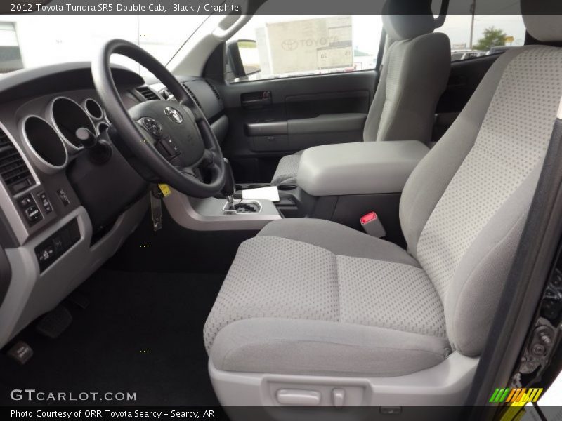 Black / Graphite 2012 Toyota Tundra SR5 Double Cab