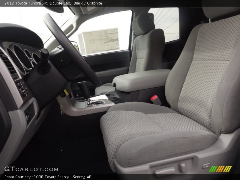 Black / Graphite 2012 Toyota Tundra SR5 Double Cab