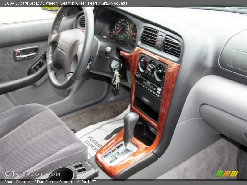 Seamist Green Pearl / Gray Moquette 2004 Subaru Legacy L Wagon