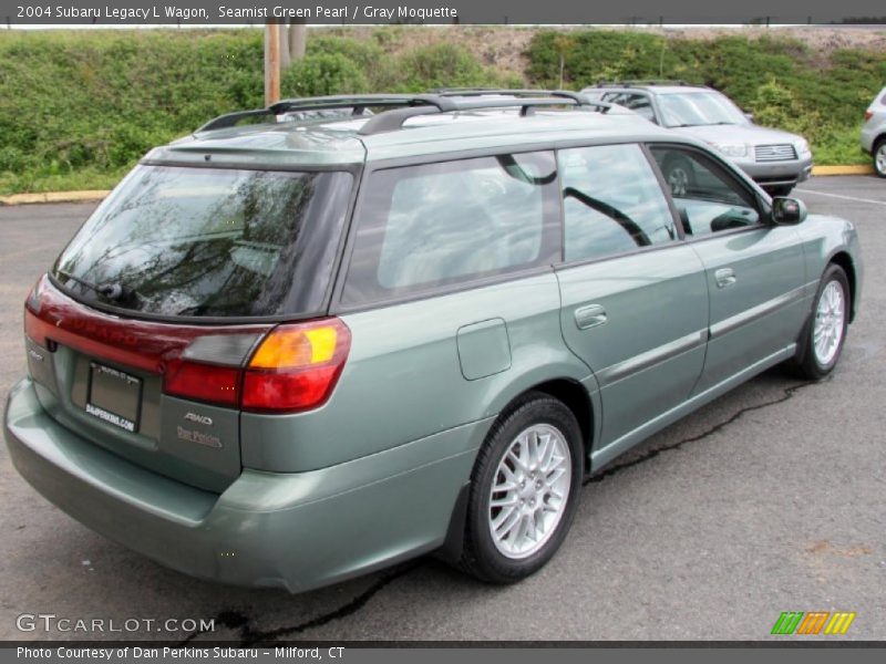Seamist Green Pearl / Gray Moquette 2004 Subaru Legacy L Wagon