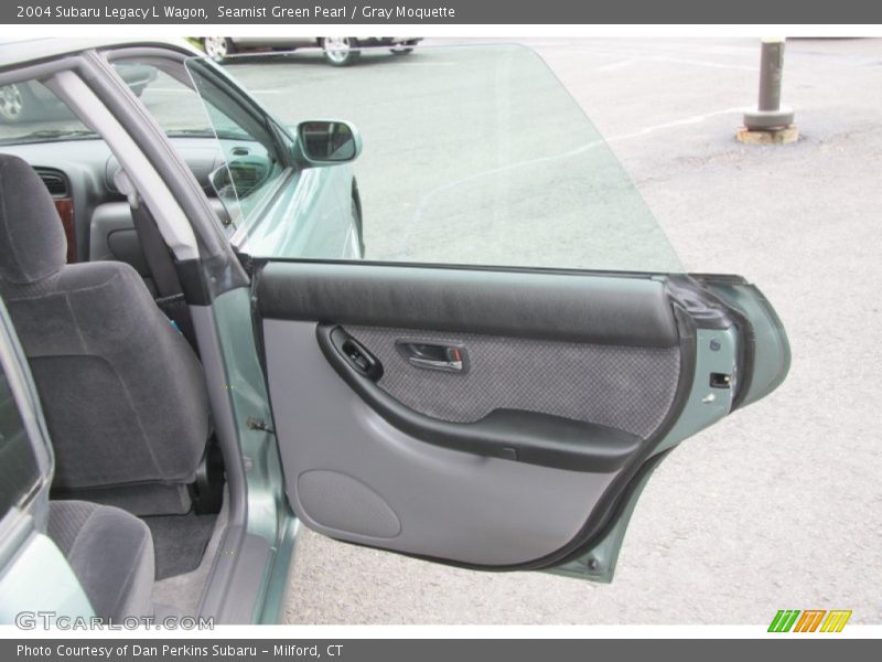 Seamist Green Pearl / Gray Moquette 2004 Subaru Legacy L Wagon