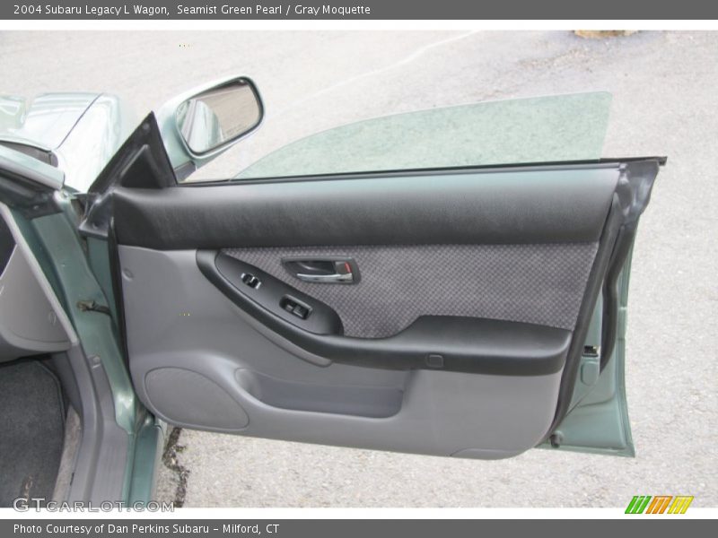 Seamist Green Pearl / Gray Moquette 2004 Subaru Legacy L Wagon
