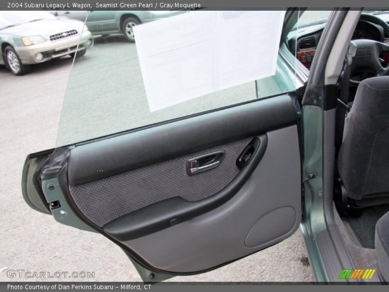 Seamist Green Pearl / Gray Moquette 2004 Subaru Legacy L Wagon
