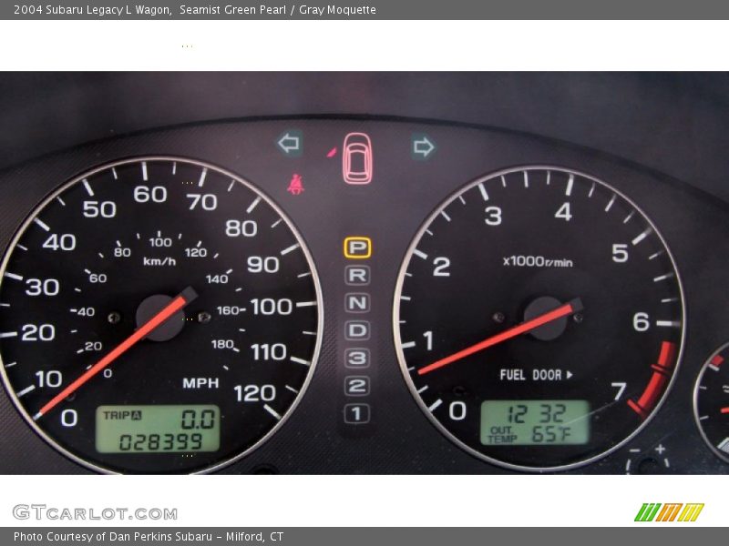 Seamist Green Pearl / Gray Moquette 2004 Subaru Legacy L Wagon