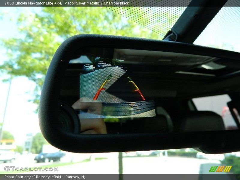 Vapor Silver Metallic / Charcoal Black 2008 Lincoln Navigator Elite 4x4