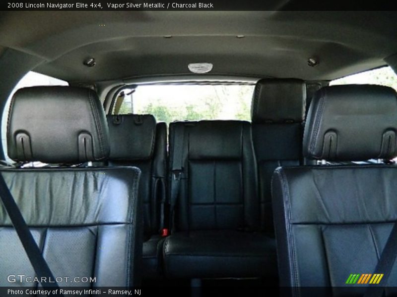 Vapor Silver Metallic / Charcoal Black 2008 Lincoln Navigator Elite 4x4
