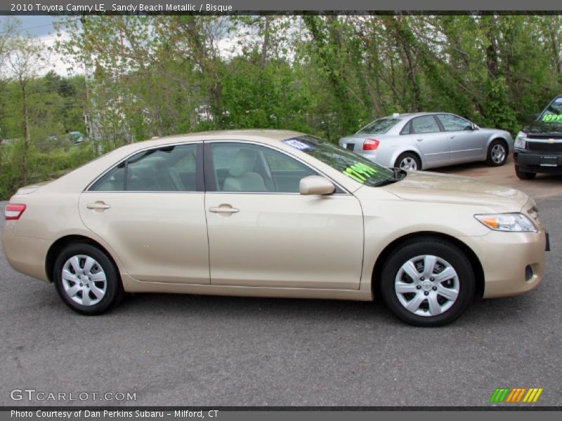 Sandy Beach Metallic / Bisque 2010 Toyota Camry LE
