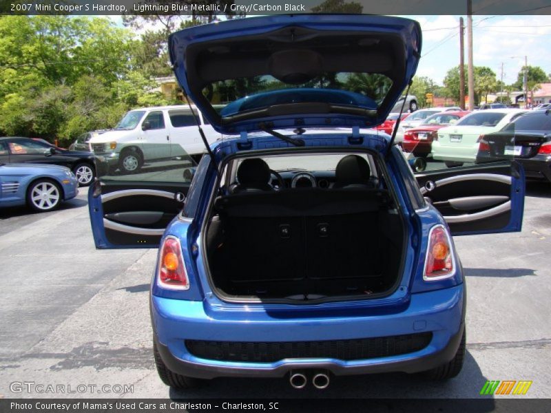 Lightning Blue Metallic / Grey/Carbon Black 2007 Mini Cooper S Hardtop