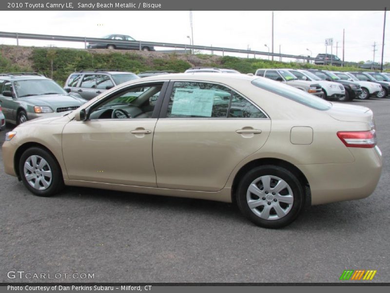 Sandy Beach Metallic / Bisque 2010 Toyota Camry LE