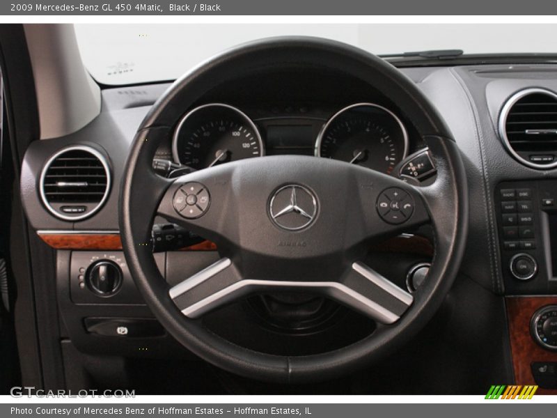 Black / Black 2009 Mercedes-Benz GL 450 4Matic