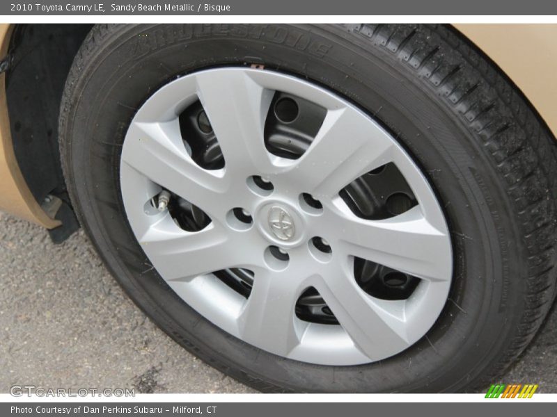 Sandy Beach Metallic / Bisque 2010 Toyota Camry LE