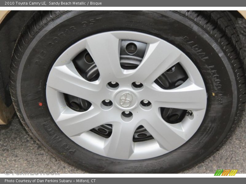 Sandy Beach Metallic / Bisque 2010 Toyota Camry LE