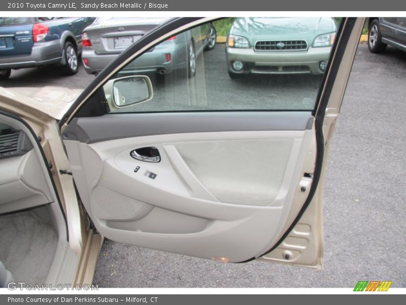 Sandy Beach Metallic / Bisque 2010 Toyota Camry LE