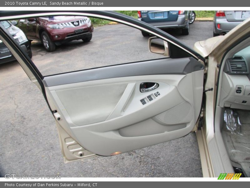 Sandy Beach Metallic / Bisque 2010 Toyota Camry LE