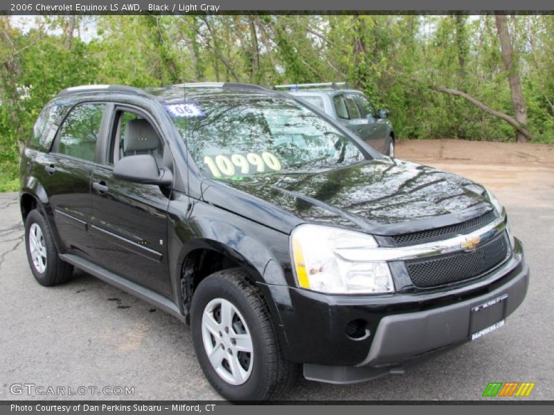 Black / Light Gray 2006 Chevrolet Equinox LS AWD