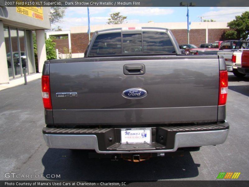 Dark Shadow Grey Metallic / Medium Flint 2007 Ford F150 XLT SuperCab