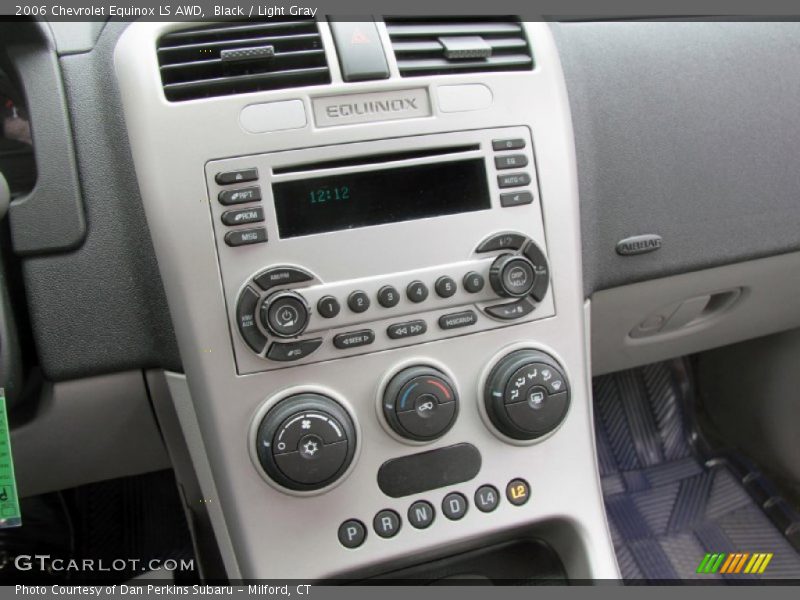 Black / Light Gray 2006 Chevrolet Equinox LS AWD