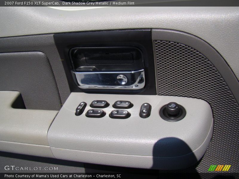 Dark Shadow Grey Metallic / Medium Flint 2007 Ford F150 XLT SuperCab