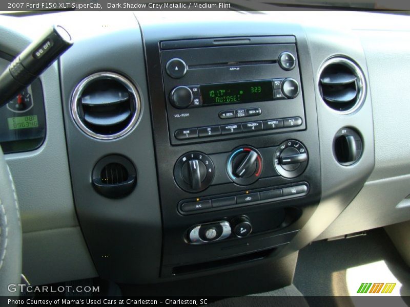 Dark Shadow Grey Metallic / Medium Flint 2007 Ford F150 XLT SuperCab