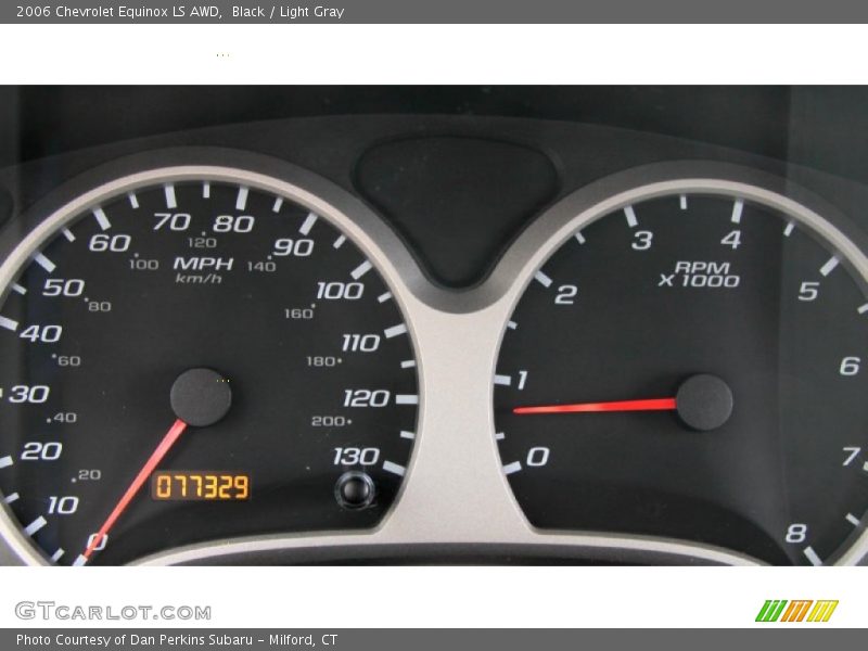 Black / Light Gray 2006 Chevrolet Equinox LS AWD