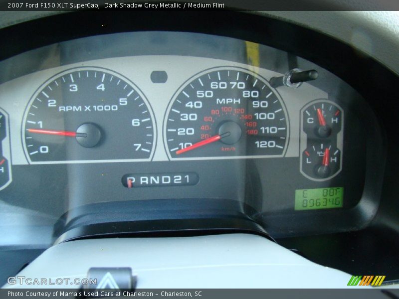 Dark Shadow Grey Metallic / Medium Flint 2007 Ford F150 XLT SuperCab