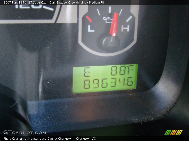 Dark Shadow Grey Metallic / Medium Flint 2007 Ford F150 XLT SuperCab