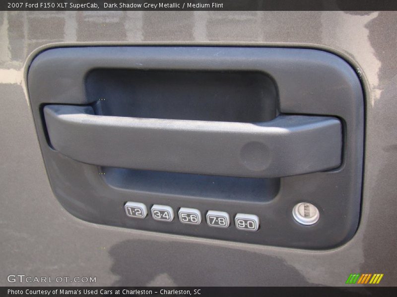 Dark Shadow Grey Metallic / Medium Flint 2007 Ford F150 XLT SuperCab