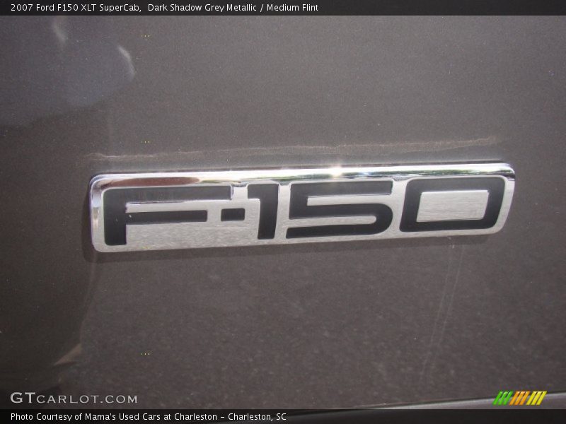 Dark Shadow Grey Metallic / Medium Flint 2007 Ford F150 XLT SuperCab