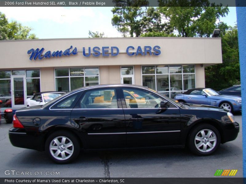 Black / Pebble Beige 2006 Ford Five Hundred SEL AWD