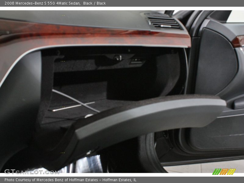 Black / Black 2008 Mercedes-Benz S 550 4Matic Sedan