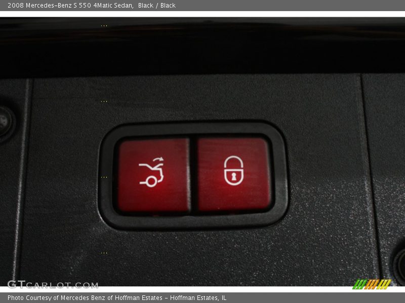 Black / Black 2008 Mercedes-Benz S 550 4Matic Sedan