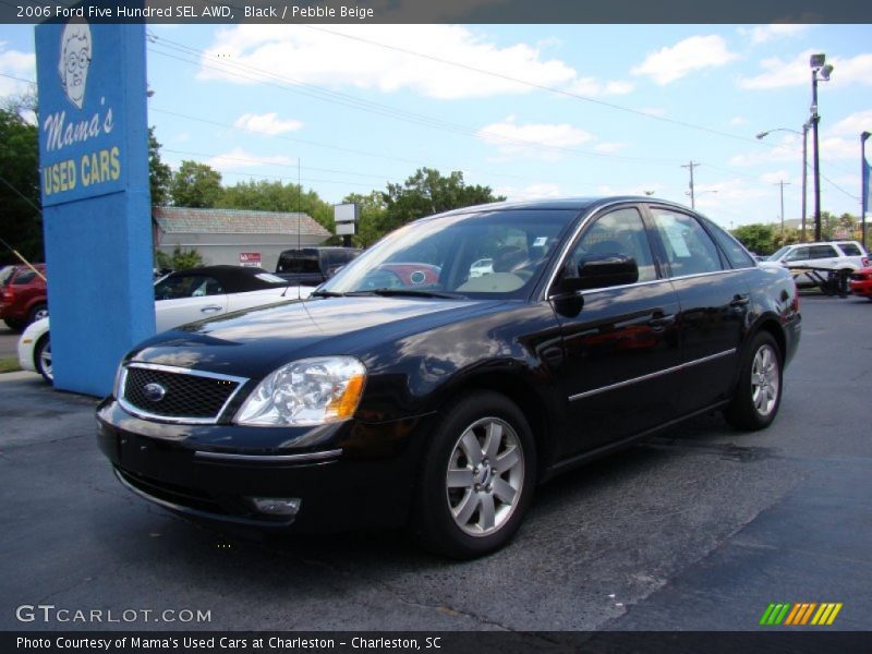 Black / Pebble Beige 2006 Ford Five Hundred SEL AWD