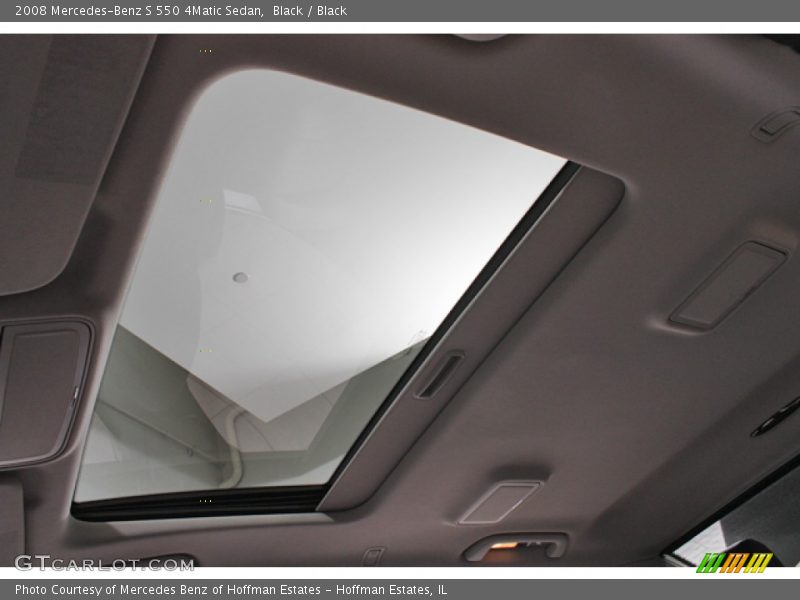 Black / Black 2008 Mercedes-Benz S 550 4Matic Sedan