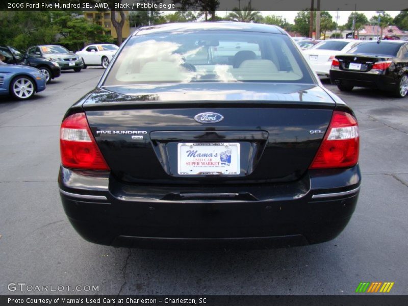 Black / Pebble Beige 2006 Ford Five Hundred SEL AWD