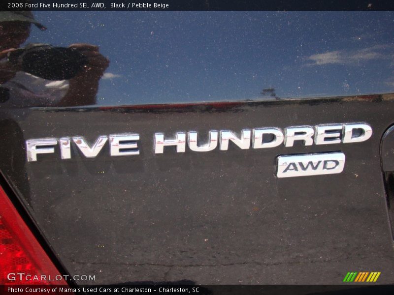 Black / Pebble Beige 2006 Ford Five Hundred SEL AWD