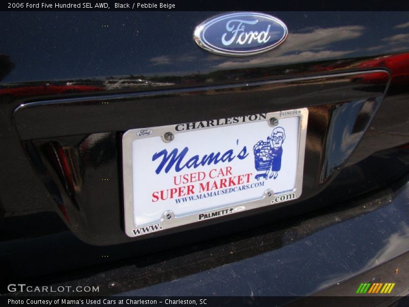 Black / Pebble Beige 2006 Ford Five Hundred SEL AWD