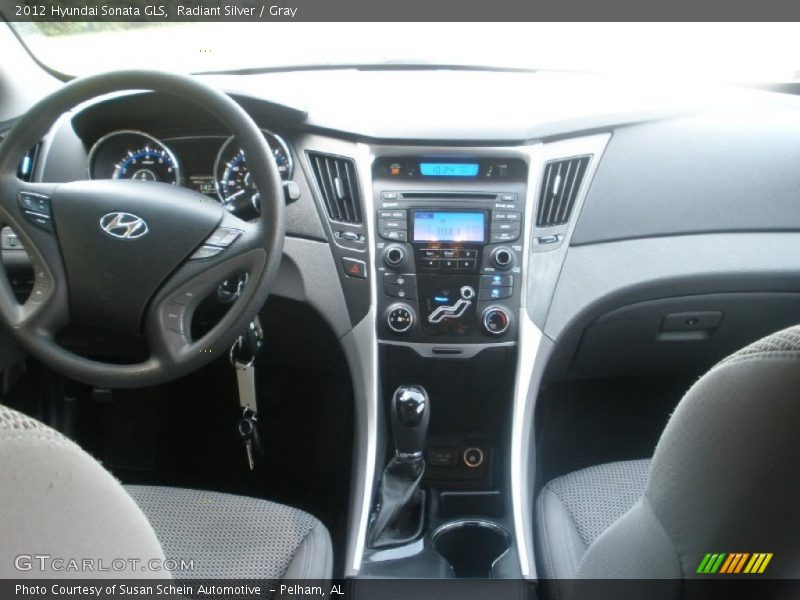 Radiant Silver / Gray 2012 Hyundai Sonata GLS