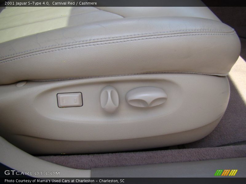 Carnival Red / Cashmere 2001 Jaguar S-Type 4.0