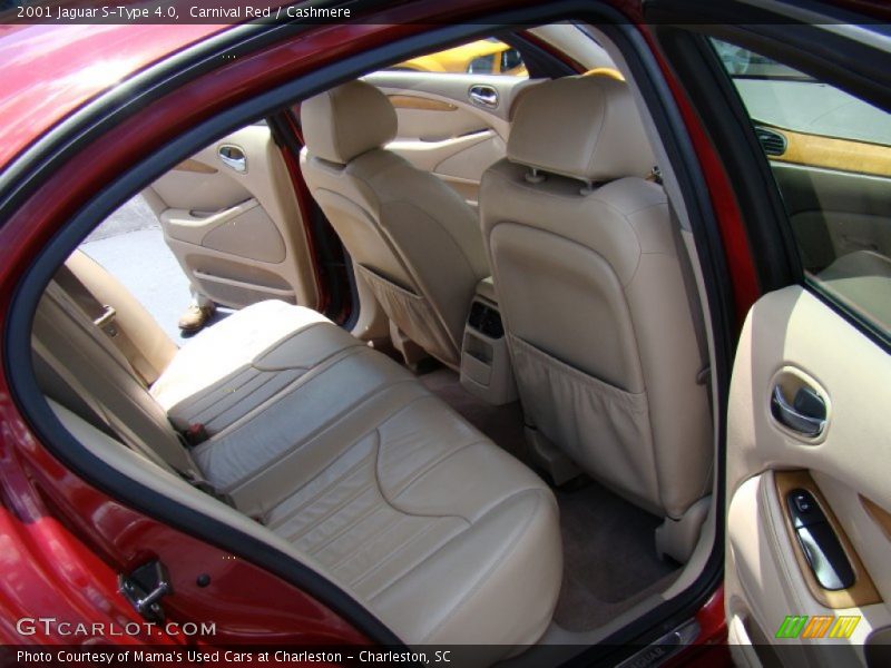 Carnival Red / Cashmere 2001 Jaguar S-Type 4.0