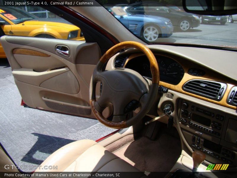 Carnival Red / Cashmere 2001 Jaguar S-Type 4.0