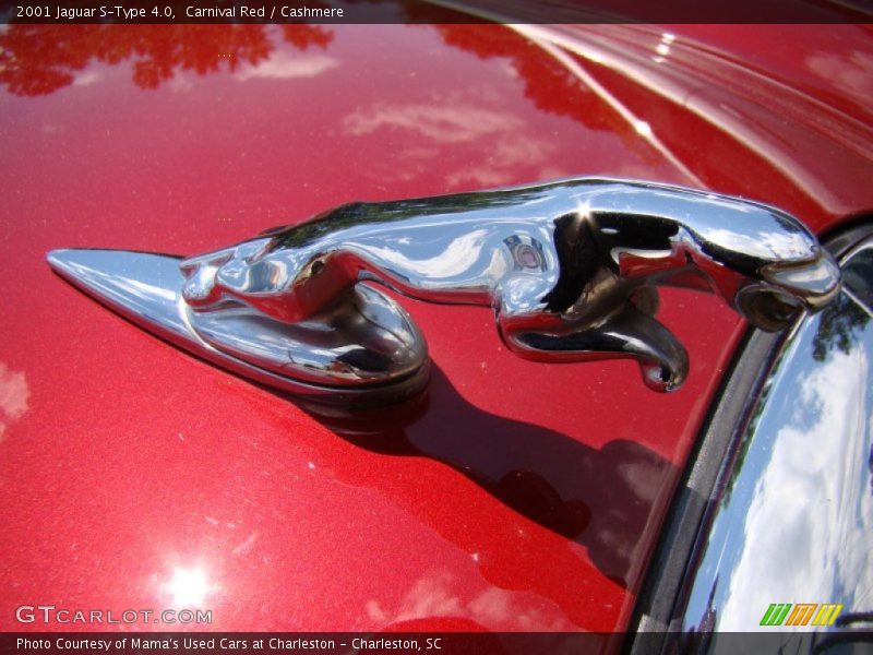 Carnival Red / Cashmere 2001 Jaguar S-Type 4.0