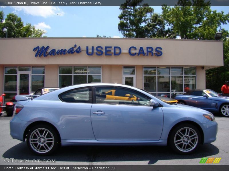 Wave Line Blue Pearl / Dark Charcoal Gray 2008 Scion tC